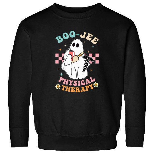 nurses Job Boo Boo Crew PT Physical Therapy Funny Halloween nurses Sweatshirts