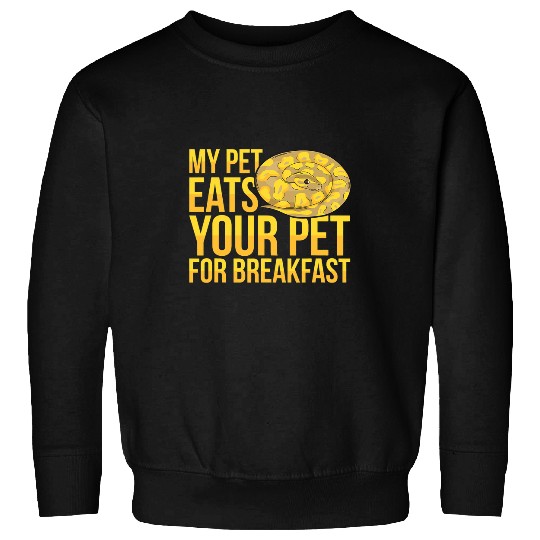 Python Pet Banana Ball Python Design for a Ball python breeder 1 Sweatshirts
