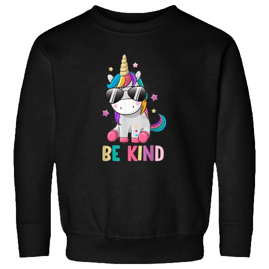 Unicorn Pet Choose Kindness Be Kind Orange AntiBullying 5 Sweatshirts