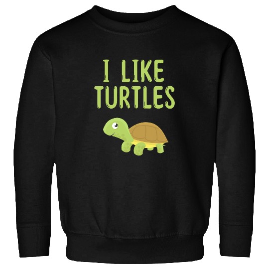 Turtle Pet I Like Turtles Animal Turtle Pet Lover Sweatshirts