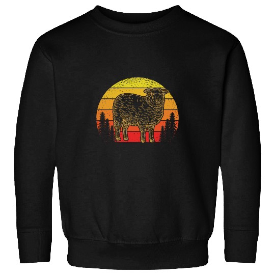 Sheep Pet vintages Retro Sheep Sheep Lamb Farmer Sweatshirts