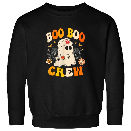 nurses Job Boo Boo Crew nurses Halloween Costume Paramedic nurses Sweatshirts