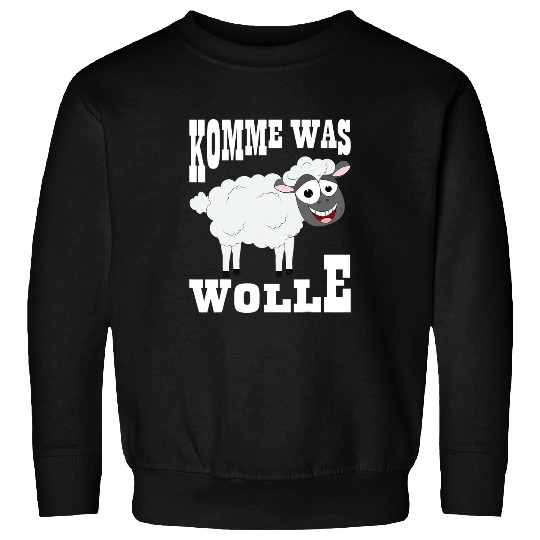 Sheep Pet Komme Was Wolle I Sheep Wool Motif I Shepherd Sweatshirts