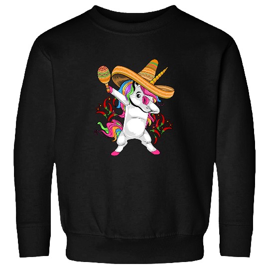 Unicorn Pet  Unicorn Dab Unicorns cinco de drinko 75 Sweatshirts