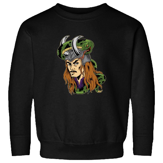 Snake Pet Viking Nordic Snake Loki Sweatshirts