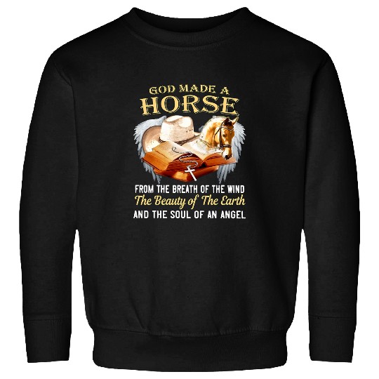 Horse Pet made a horse from the breath of the wind Sweatshirts