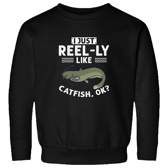 Fishing Fun Catfish Fishing Fisherman Catfishing Sweatshirts