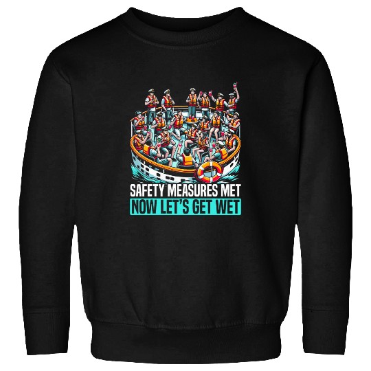 Beer Fun Muster Drill Alcohol Drinker Drinking Beer Cruise Ship 2 Sweatshirts