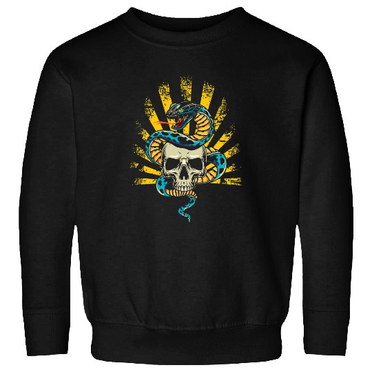 Snake Pet Skull Snake Rattlesnake Poison Animal Pet Dangerous Sweatshirts