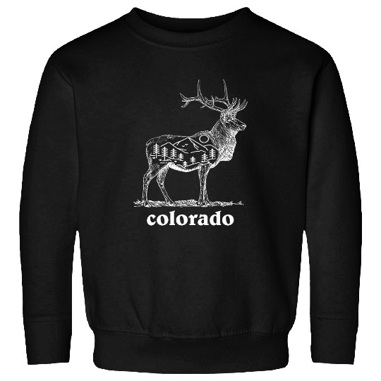 Fishing Fun Colorado Trout Fishing Rocky Mountains Graphic Design 1 Sweatshirts