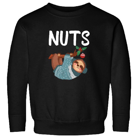 Sloth Pet Gift Chest Nuts Matching Chestnuts Christmas Sloth Christmas Sweatshirts