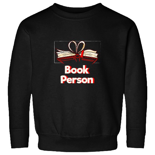 Book Fun Person Librarian Reading Literature Read Bookworm Sweatshirts