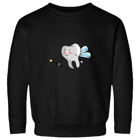 dentists Job Tooth Fairy Design for Dental Assistant Dental Hygienist 9 Sweatshirts