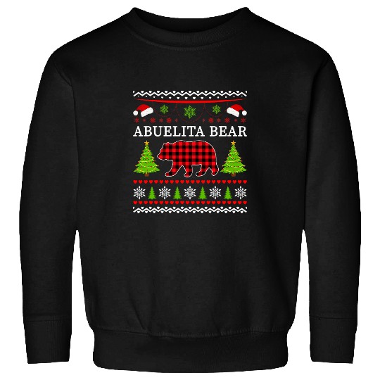 Bear Pet Abuelita Bear Ugly xmass Sweater Style Matching Christmas Sweatshirts