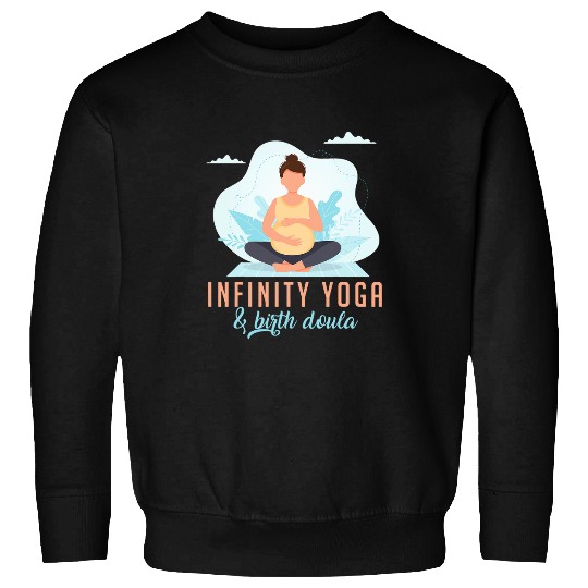 Infinity Yoga And Birth Doula Labor Coachs Companion Sweatshirts