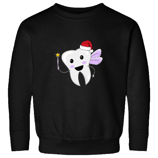 dentists Job Tooth Fairy Christmas Costume Dental Assistant dentists xmass 2 Sweatshirts