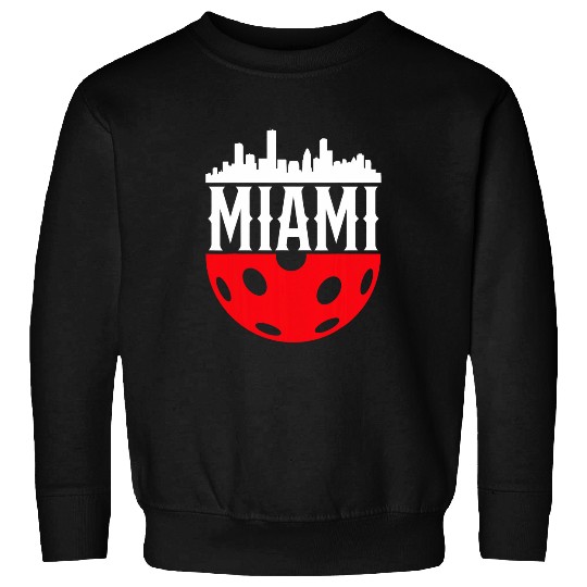 Sport Pickleball Pickleball Red for Pickleball Players In Miami Florida Sweatshirts