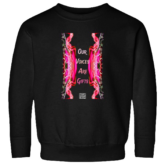 Giraffe Pet RAFF Peach Giraffe Merch Design Sweatshirts