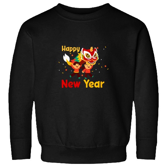 Dragon Pet Lunar New Year Decorations Sweatshirts