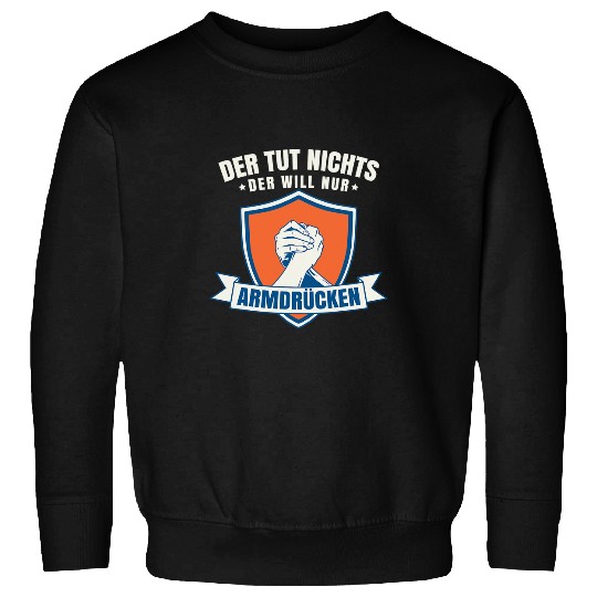 Sport Wrestling Arm Wrestler Sport Arm Ringer Arm Press Sweatshirts