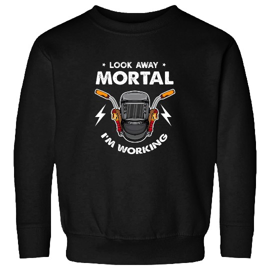 Funny Welder Gear Welding Iron Worker Funny Quote Sweatshirts