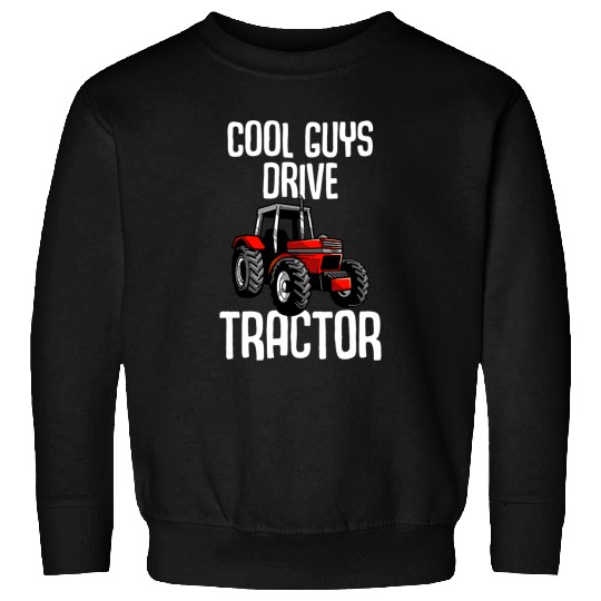 Tractor Fun driving Cool boys driving tractor farmer farm agriculture saying 1 Sweatshirts
