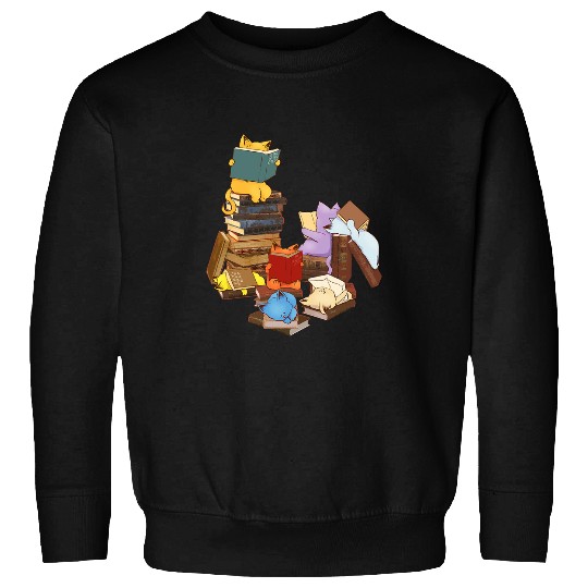 Book Fun Kittens Cats Book Club Gift 1 Sweatshirts