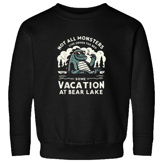 Bear Pet Bear Lake Monster Legendary Creature Cryptozoology Cryptid 10 Sweatshirts