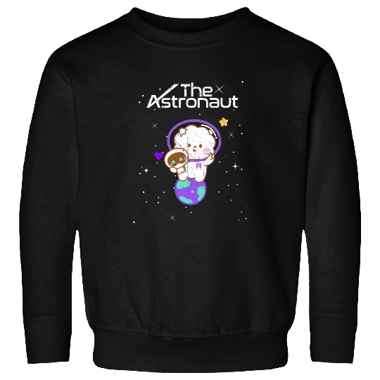 Astronaut Job Distressed Funny Jin Wootteo the Astronaut K Pop Sweatshirts