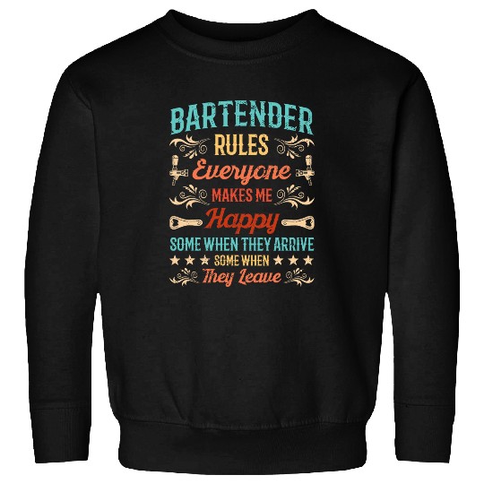 Bartender Job Bar Owner Bartending bests Bartender 3 Sweatshirts