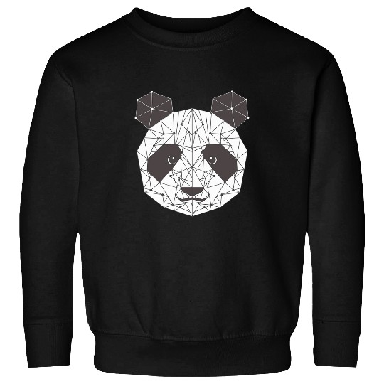 Panda Pet Face Line CooL Panda Degsin Sweatshirts