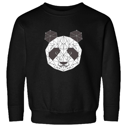 Panda Pet Face Line CooL Panda Degsin Sweatshirts