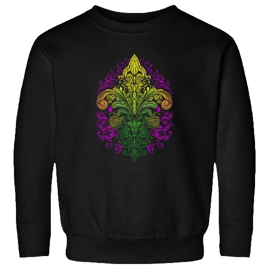 Fleur de Lis New Orleans Cajun Creole Mardi Gras Sweatshirts