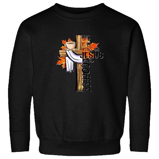 Coffee Fun Donuts Coffee Jesus Christ Jesus Loves You John 316 Bible 3 Sweatshirts