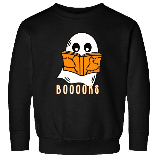 Book Fun Booooks Halloween s Cute ghosts Book Teacher Reading 3 Sweatshirts