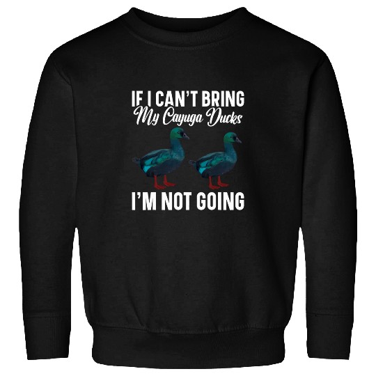 Duck Pet Cayuga Duck Lover Stuffed Animal Enclosure Food Cayuga Duck Sweatshirts