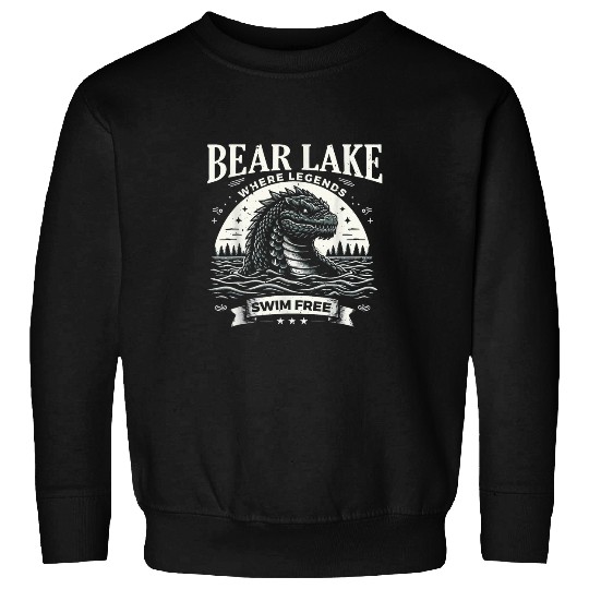 Bear Pet Bear Lake Monster Legendary Creature Cryptozoology Cryptid 11 Sweatshirts