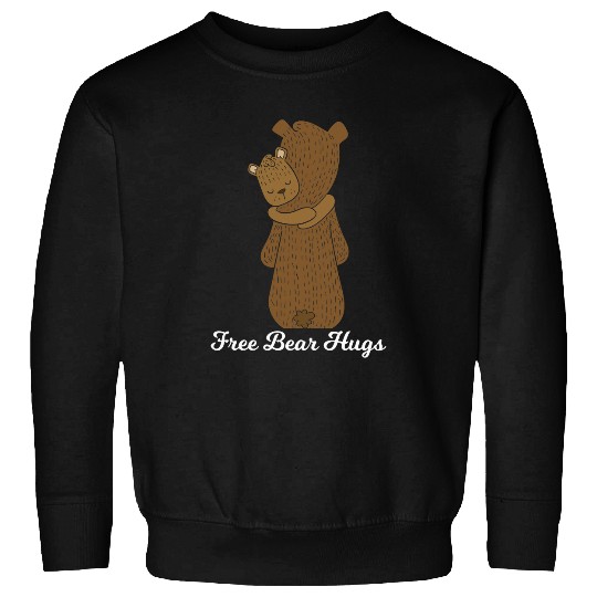 Bear Pet frees bear hugs lovely family love design Sweatshirts