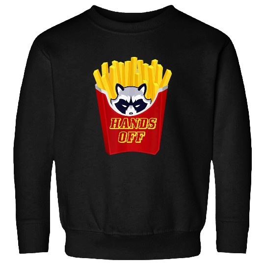 Raccoon Pet French Fries Raccoon Sweatshirts