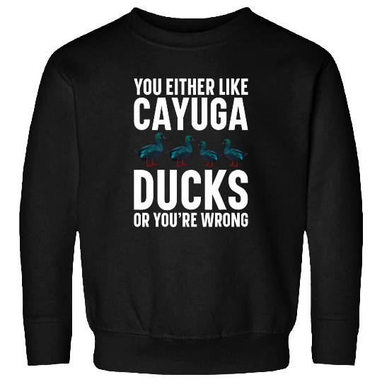 Duck Pet Cayuga Duck Owner Stuffed Animal Enclosure Toys Cayuga Duck Sweatshirts