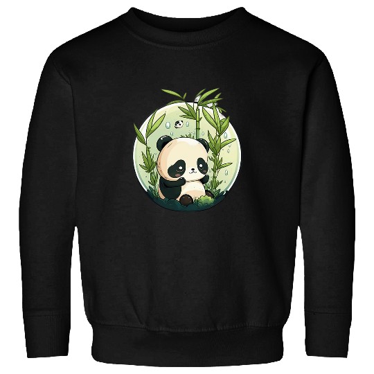 Panda Pet Express Fast and Furious Bamboo Eating in China Sweatshirts
