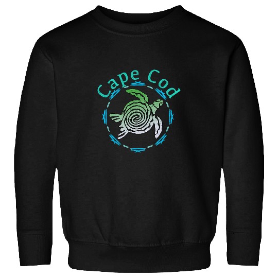 Turtle Pet Cape Cod Tribal Turtle Sweatshirts