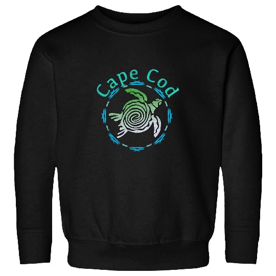 Turtle Pet Cape Cod Tribal Turtle Sweatshirts