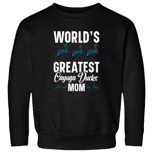 Duck Pet Cayuga Duck Food Enclosure Stuffed Animal Cayuga Sweatshirts