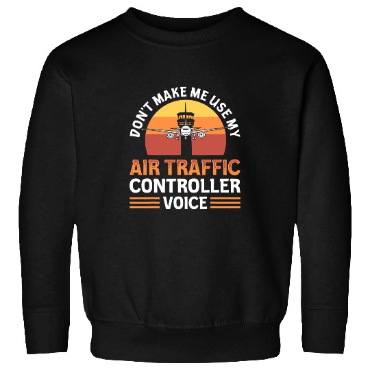 ATC Airspace Airfield Air Traffic Controller Outfit Sweatshirts