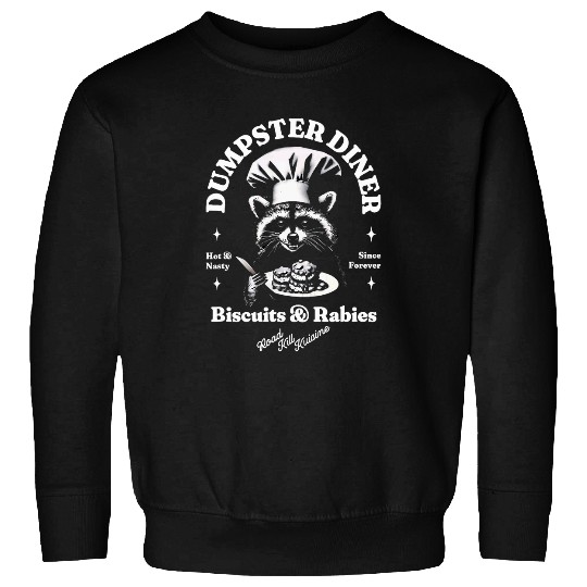 Raccoon Pet Chef s Secret Recipe Sweatshirts