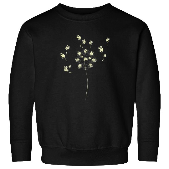 Raccoon Pet Trash Panda Dandelion Animal Raccoon Sweatshirts