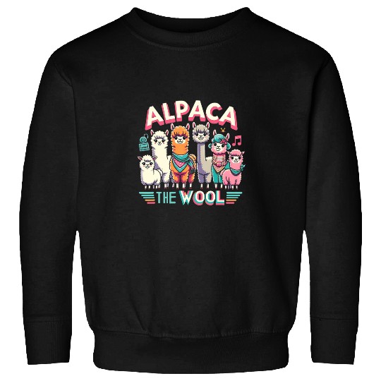 Alpaca The Wool Funny Graphic Tees Sweatshirts