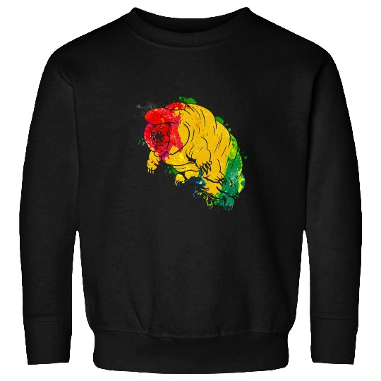 Bear Pet Tardigrade Water Bear Moss Piglets Micro Animal Colorful 10 Sweatshirts