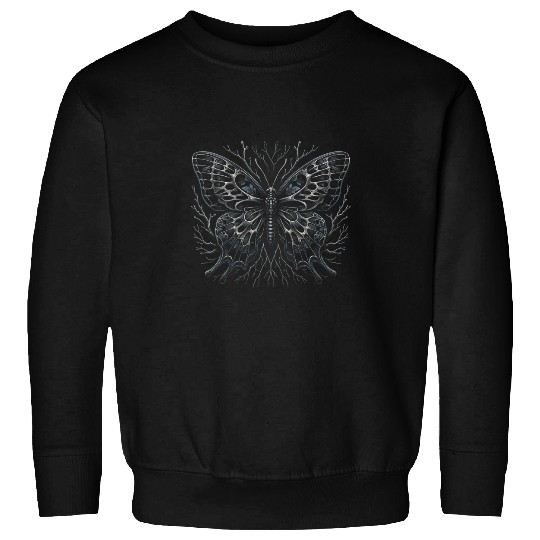 Fairy Grunge Aesthetic Fairy Core Goth Butterfly Fairycore Sweatshirts